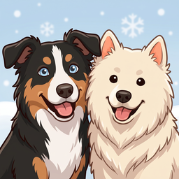 Snow Pup Sleeps app icon